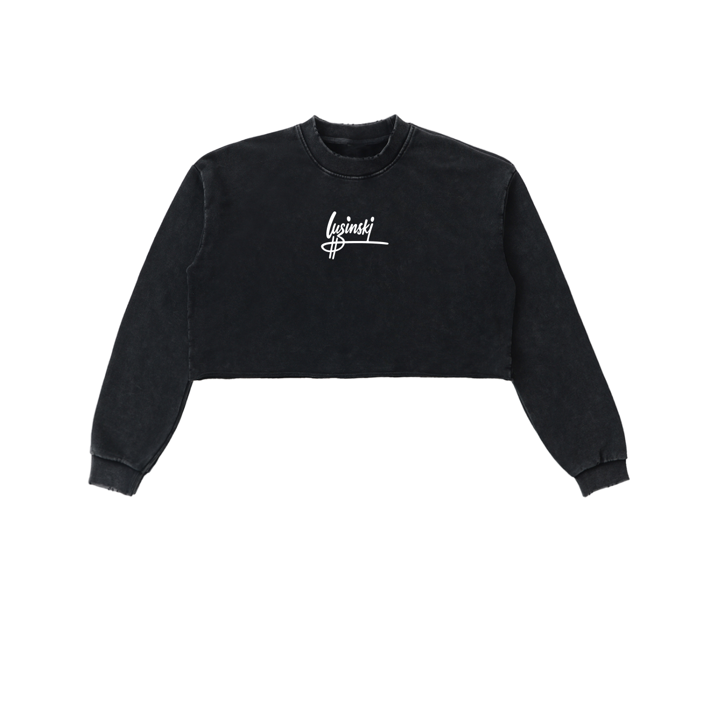 Luzinski Signature Washed Raw Sweatshirt