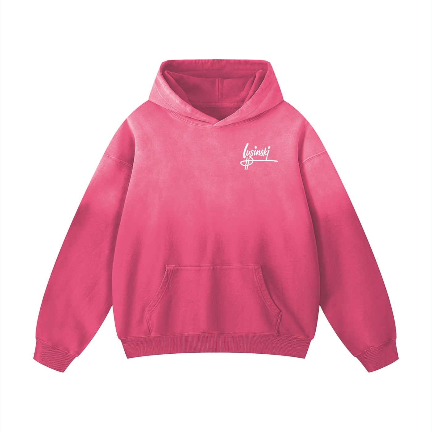 Luzinski Heavyweight Sunfade Oversized Hoodie