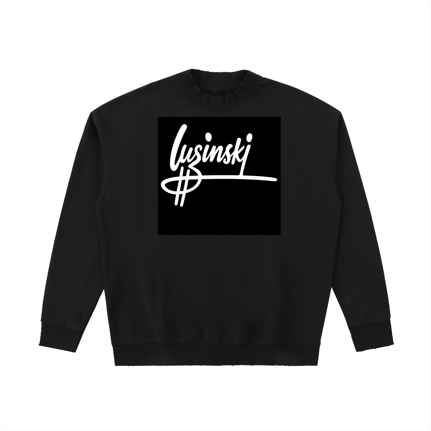 LUZINSKI DROP Shoulder Crewneck Sweatshirt
