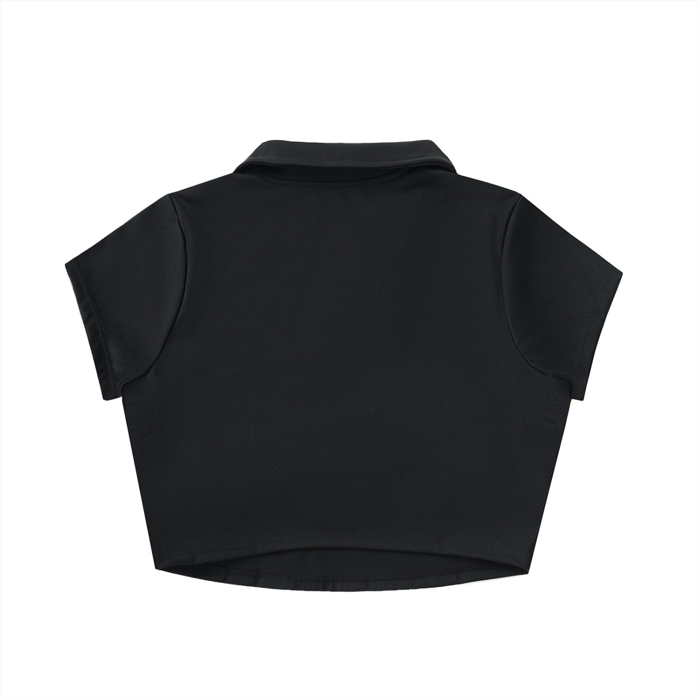 Luzinski Signature Collard Crop Top