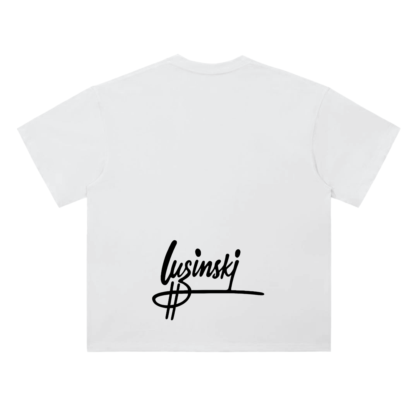 luzinski heavyweight Drop Shoulder Cotton T-Shirt