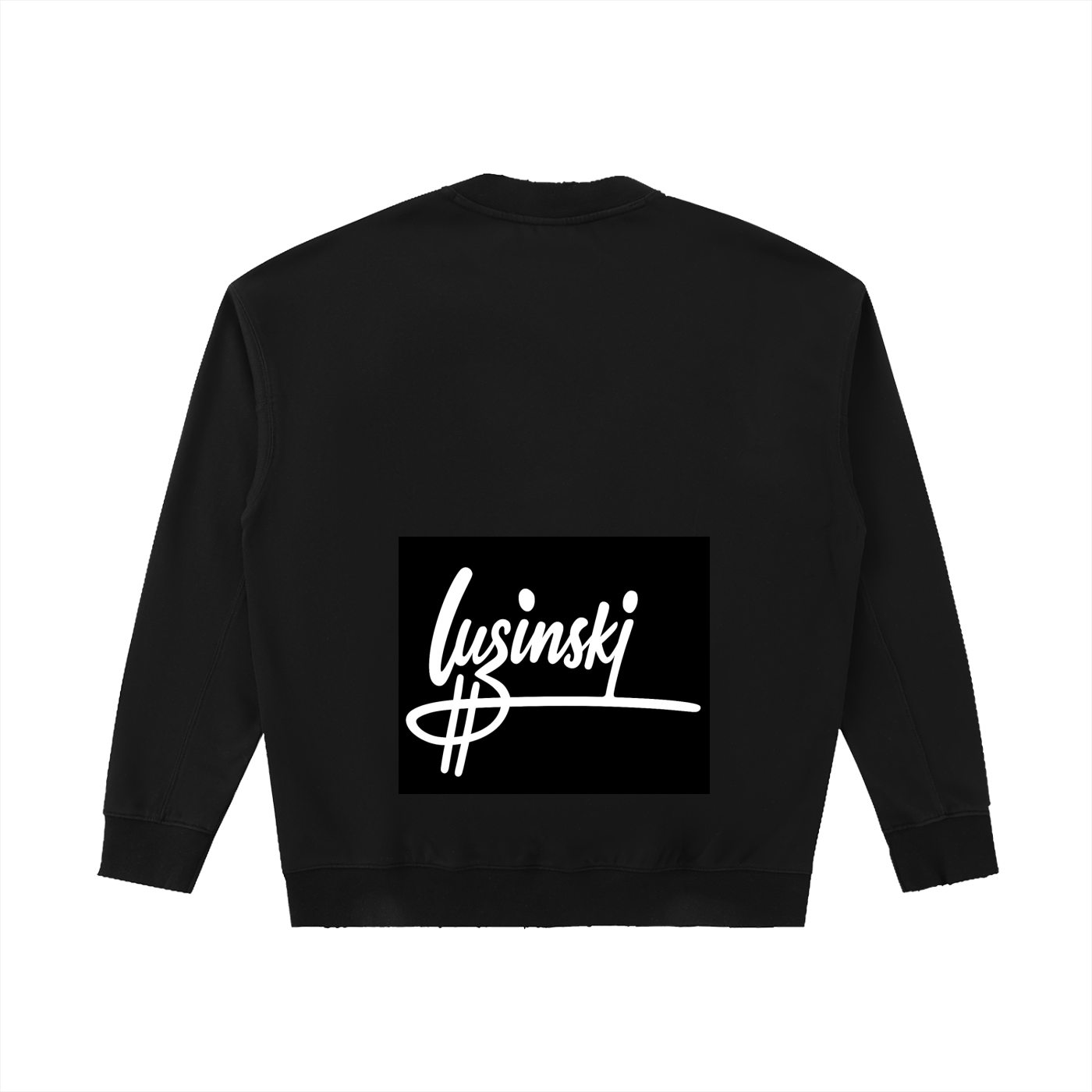 LUZINSKI DROP Shoulder Crewneck Sweatshirt