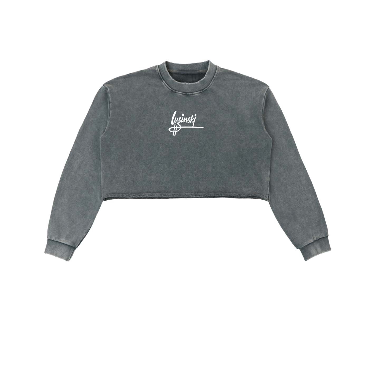 Luzinski Signature Washed Raw Sweatshirt