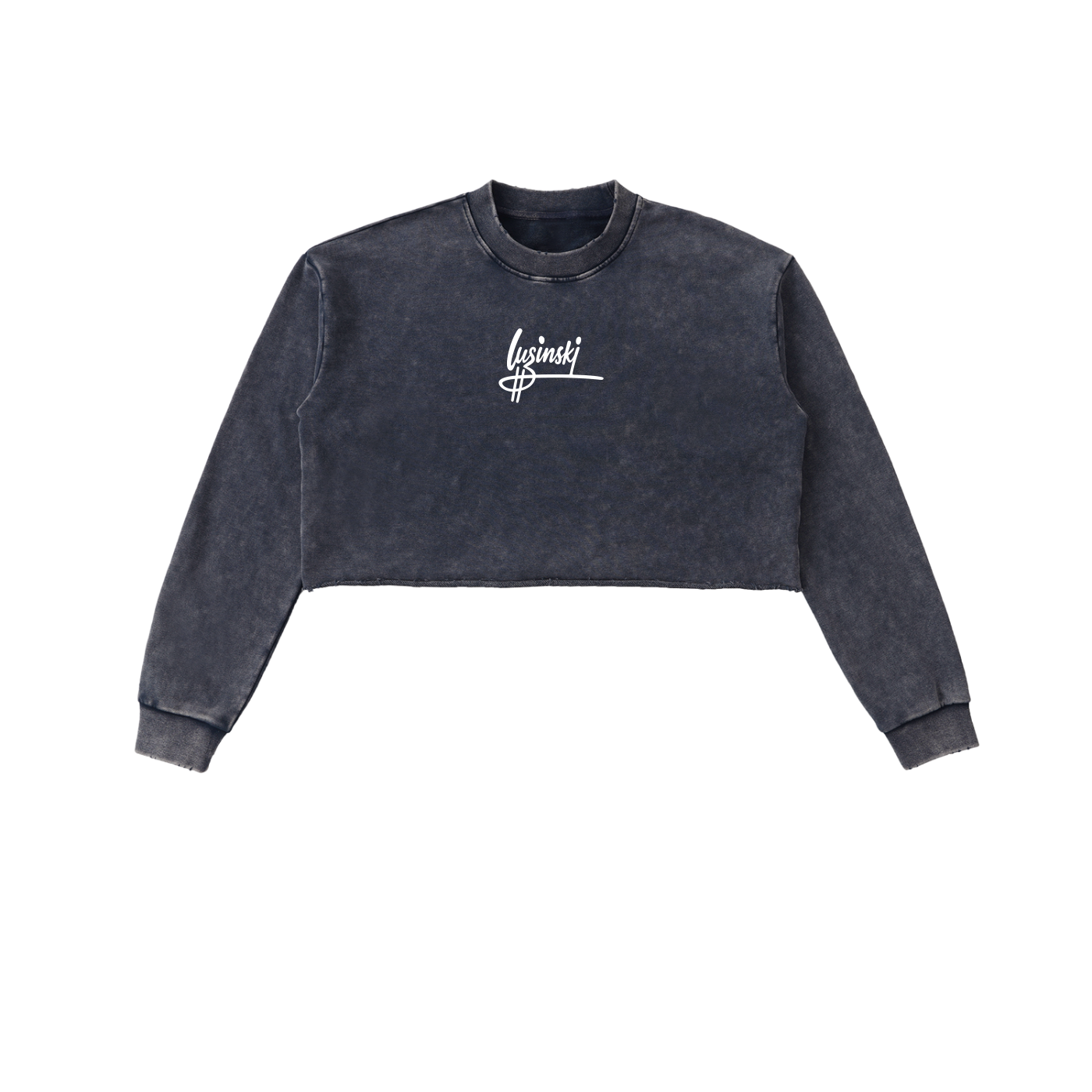 Luzinski Signature Washed Raw Sweatshirt