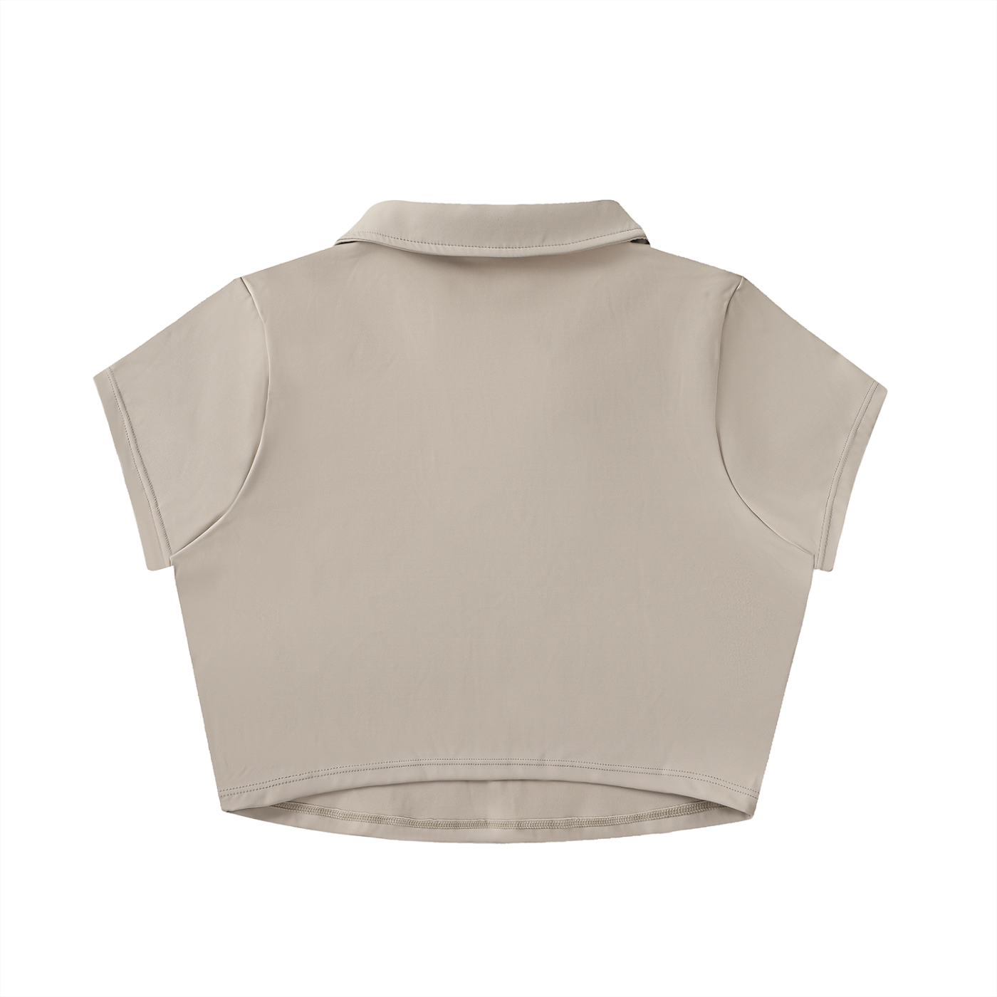 Luzinski Signature Collard Crop Top