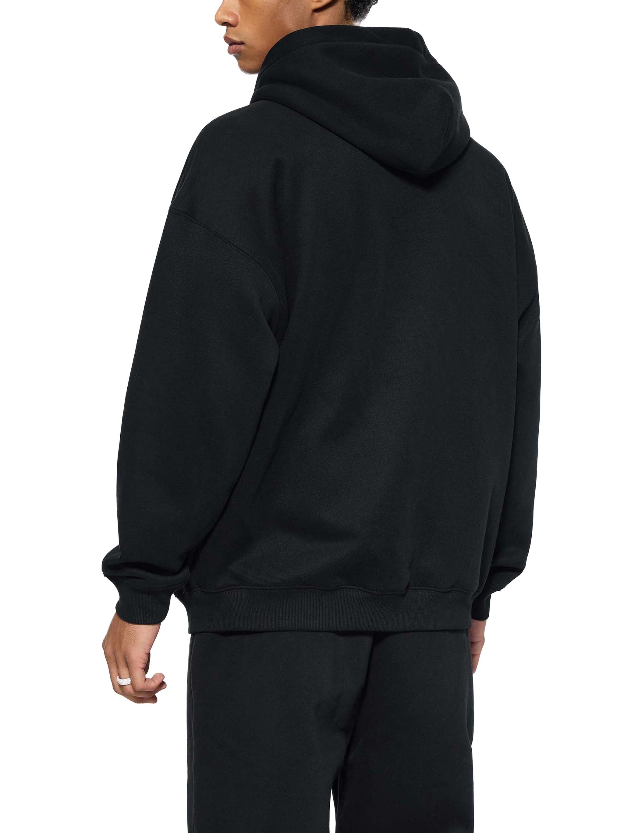 luzinski essential Fleece Zip-Through Hoodie